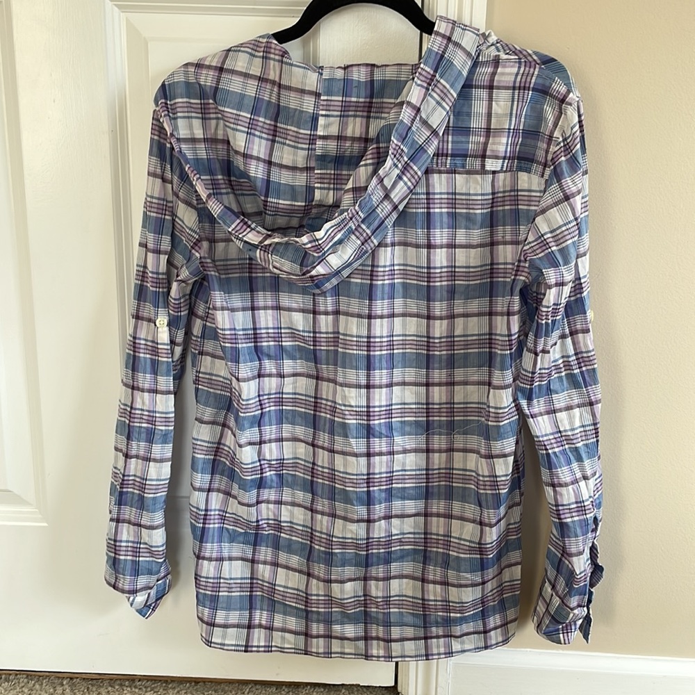 Banana Republic Hooded Casual Shirt - Picture 3 of 4